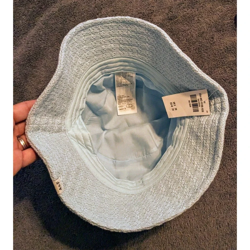 Abercrombie Kids‎ Blue Bucket Hat A&F Childrens Sun Hat NWT